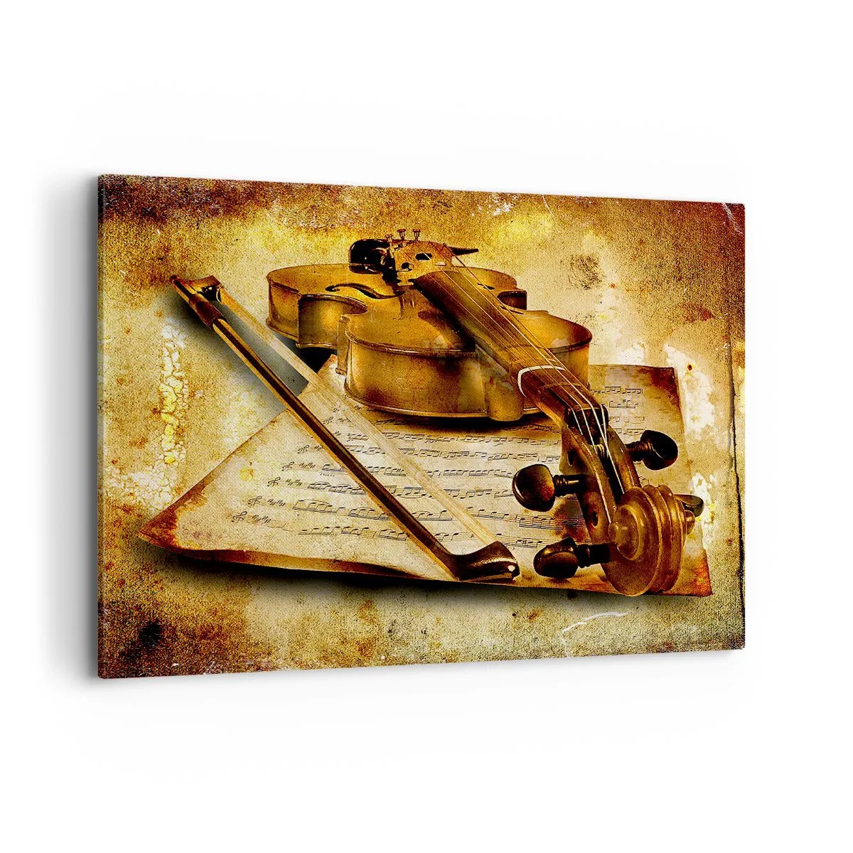 Lærredstryk - Billede på lærred - Virtuos søges omgående - 100x70 cm