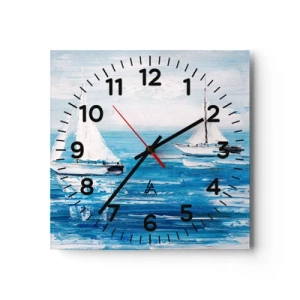 Vægur, Uret - Med en ven ved din side - 30x30 cm