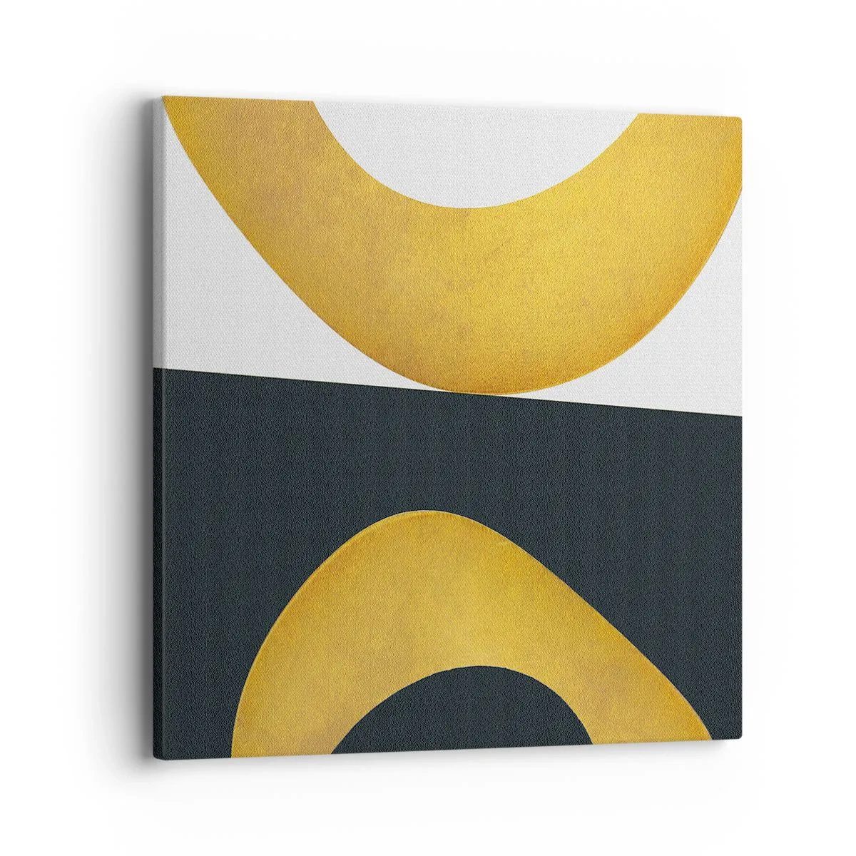 Lærredstryk - Billede på lærred - Først: guld - 40x40 cm