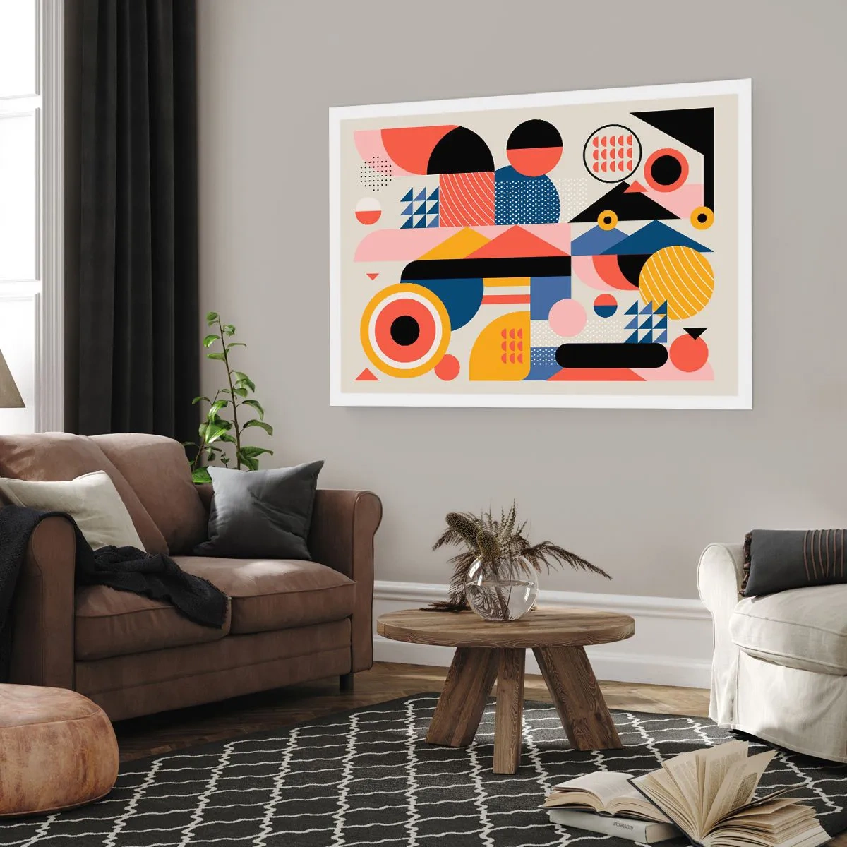 Plakat - Komposition: Leg - 70x50 cm