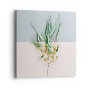 Lærredstryk - Billede på lærred - Pastelfarvernes subtilitet - 30x30 cm