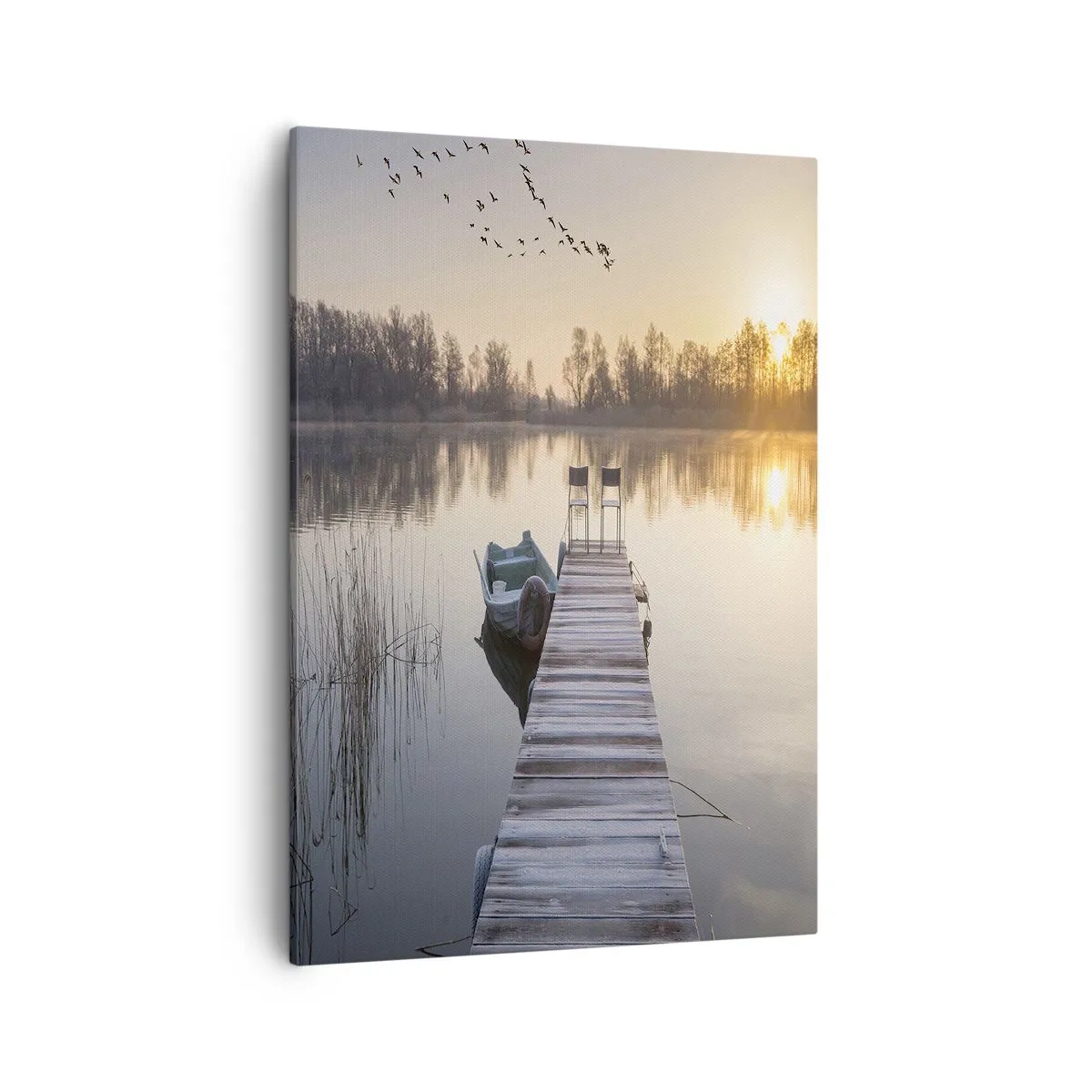 Lærredstryk - Billede på lærred - Jeg kommer tilbage om et stykke tid - 50x70 cm