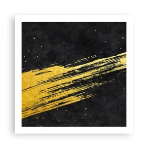 Plakat - Hop ind i hyperrummet - 60x60 cm