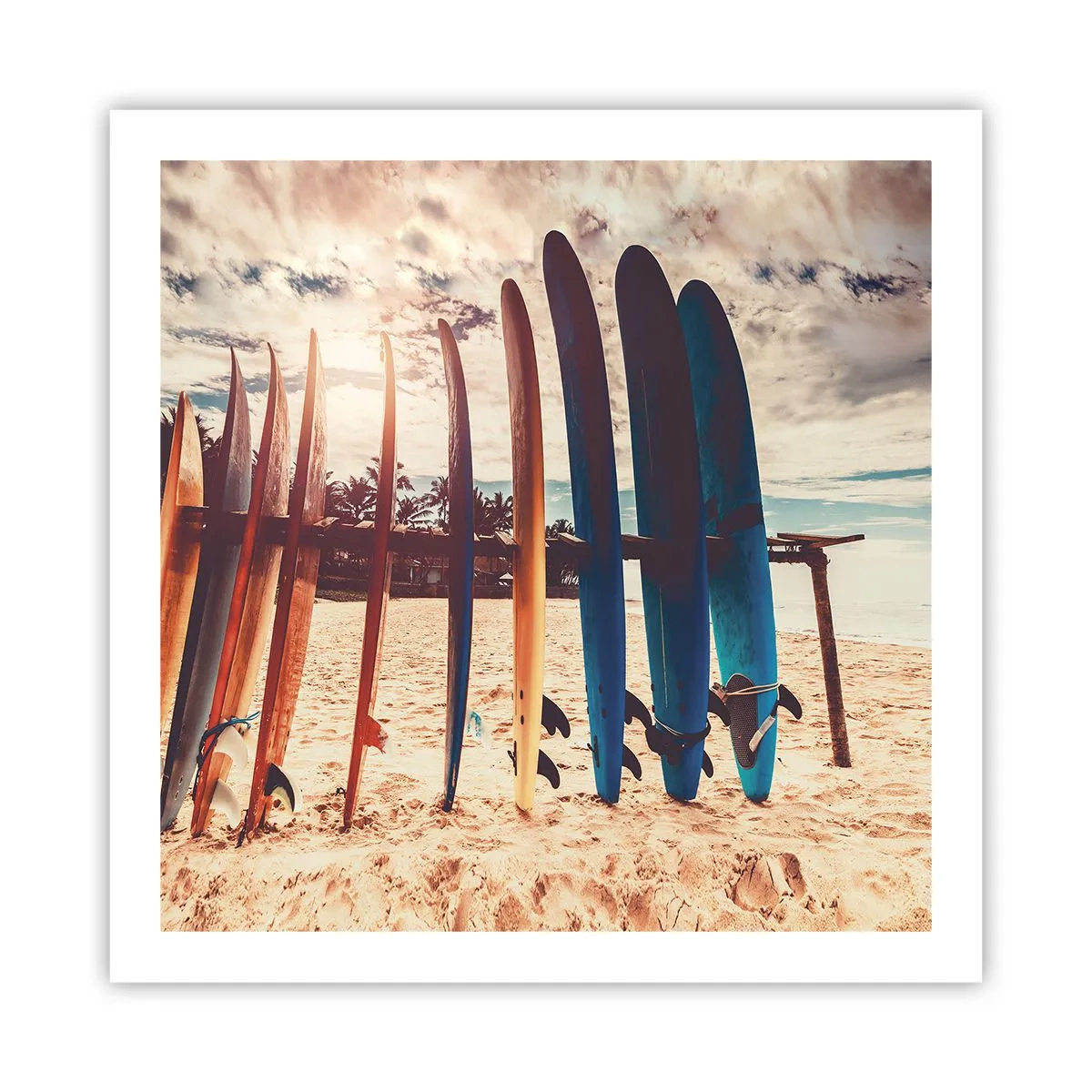 Plakat - Godnat, indtil i morgen - 60x60 cm