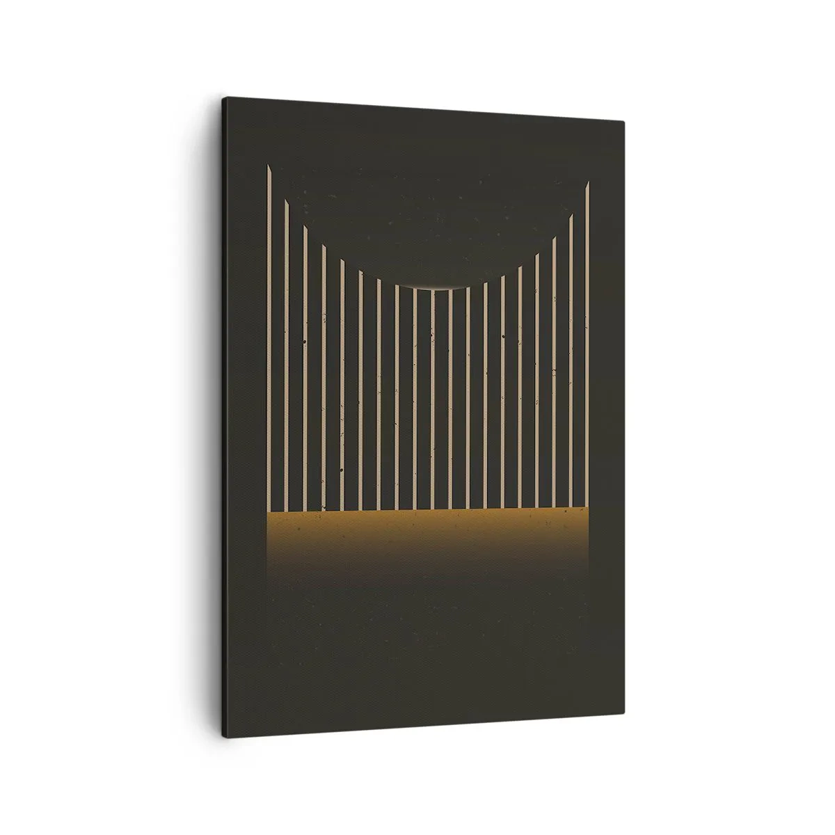 Lærredstryk - Billede på lærred - Udforsk mørket - 50x70 cm
