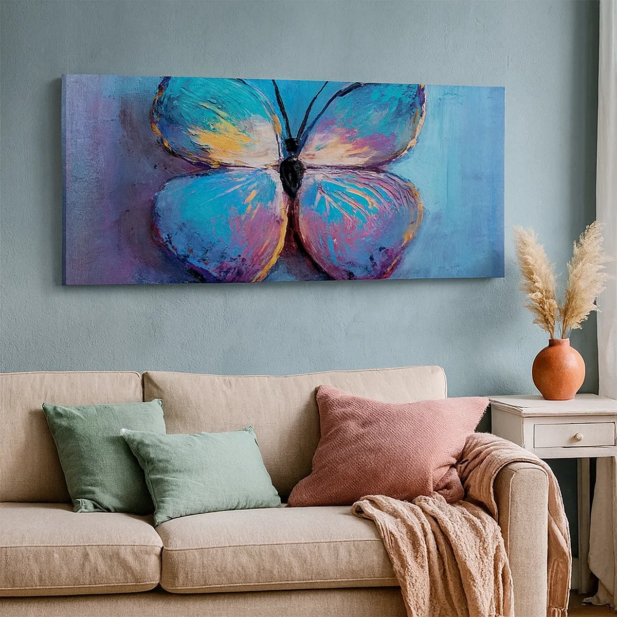 Lærredstryk - Billede på lærred - I sin fulde pragt - 30x30 cm