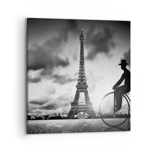 Lærredstryk - Billede på lærred - Længsel efter Belle Epoque - 70x70 cm