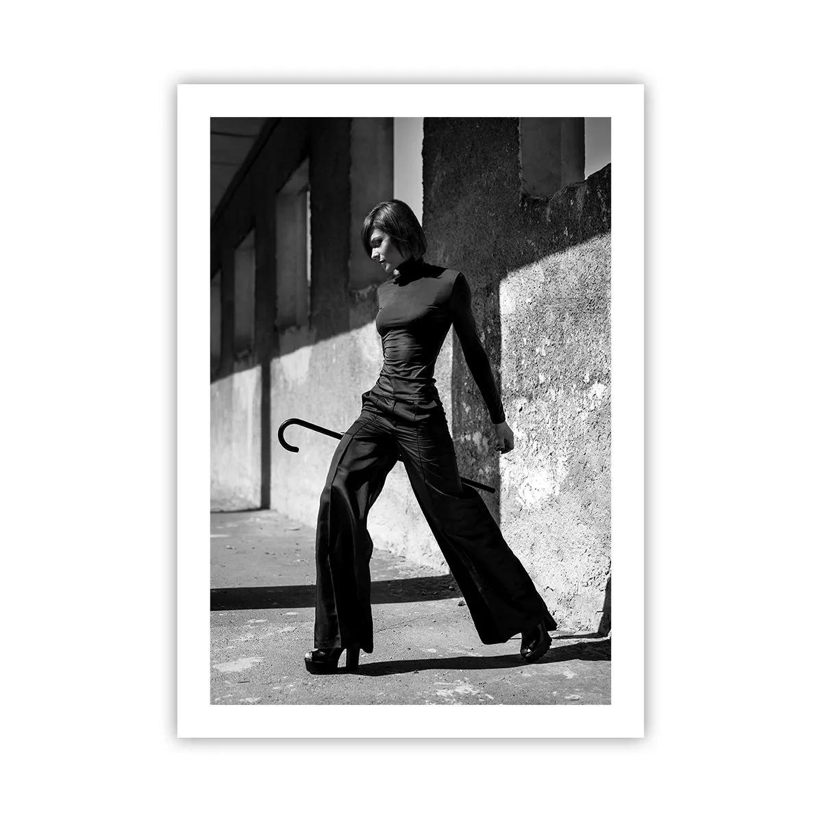 Plakat -  Byens elegance - 50x70 cm