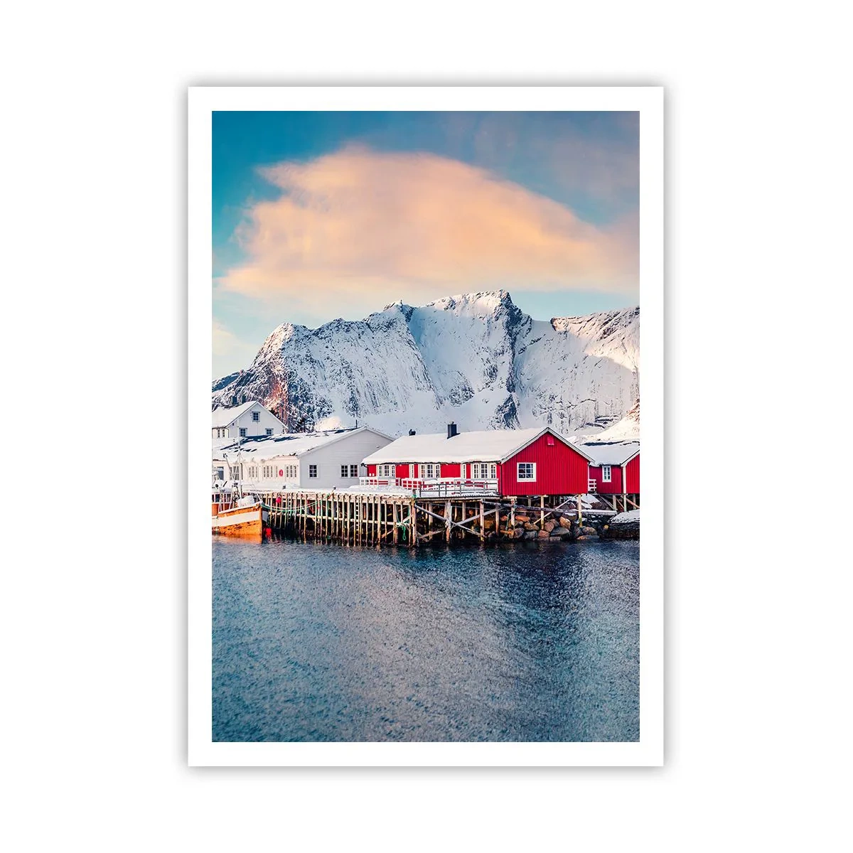 Plakat - Nordlig tilbagetrækning - 70x100 cm