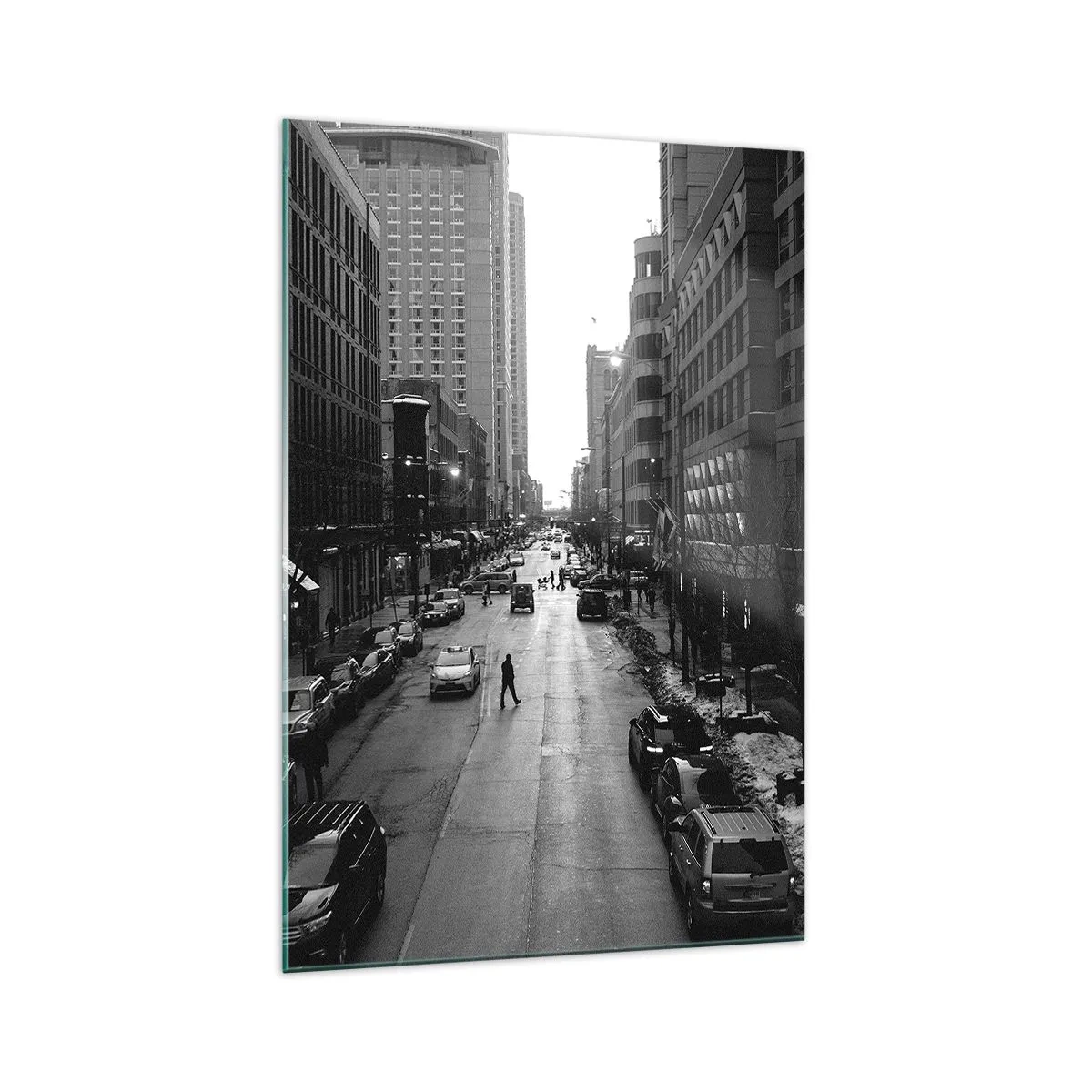 Billede på glas - Endnu en dag som hver dag - 70x100 cm