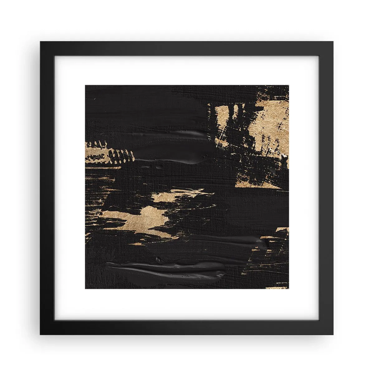 Plakat i sort ramme - Et spor af berøring - 30x30 cm