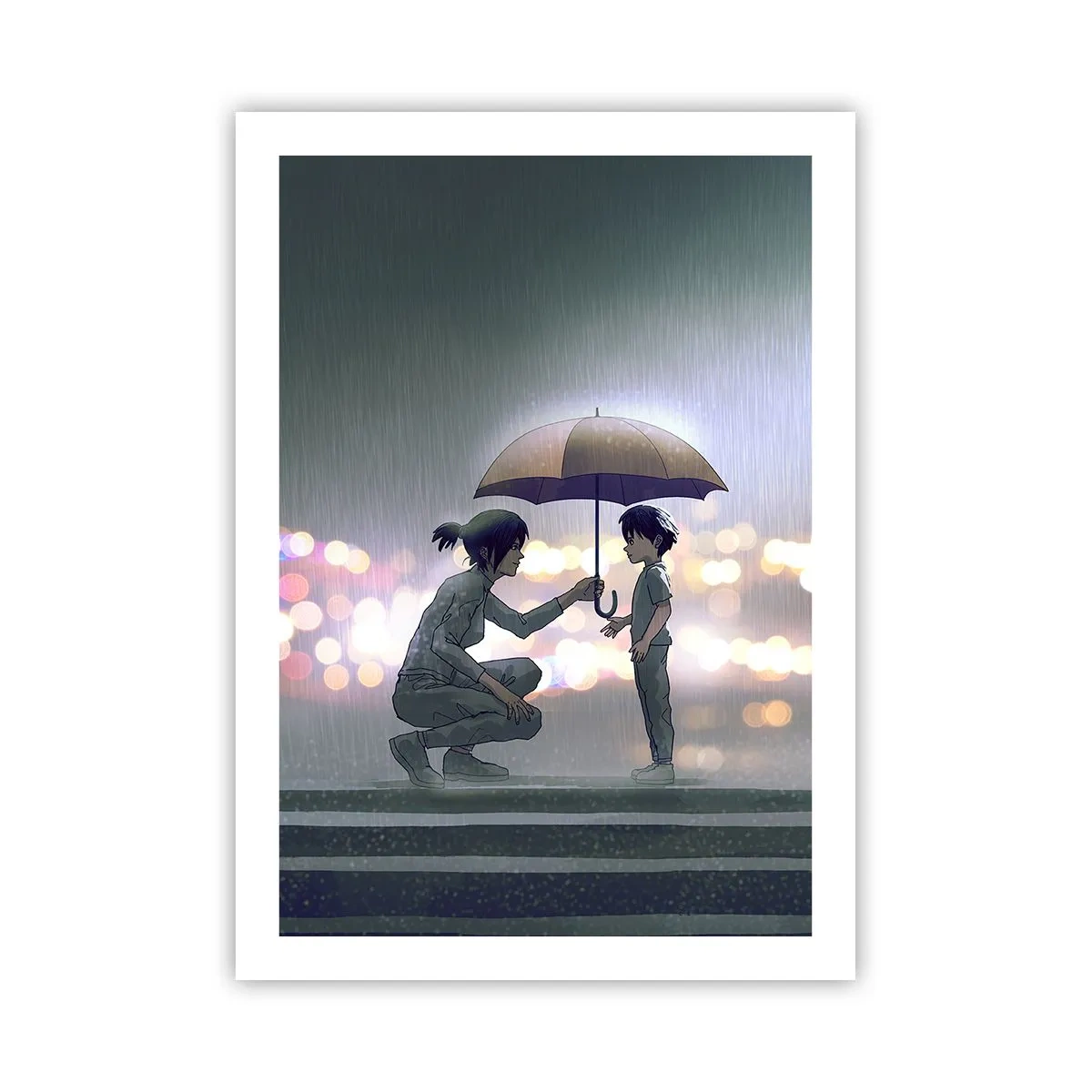 Plakat - Og alt er godt nu - 50x70 cm