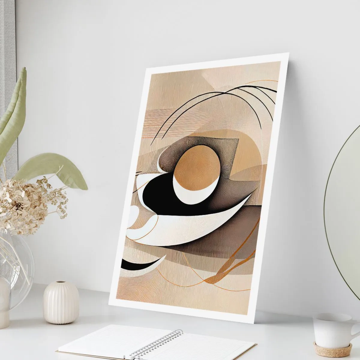 Plakat - Komposition: essensen af ting - 40x50 cm