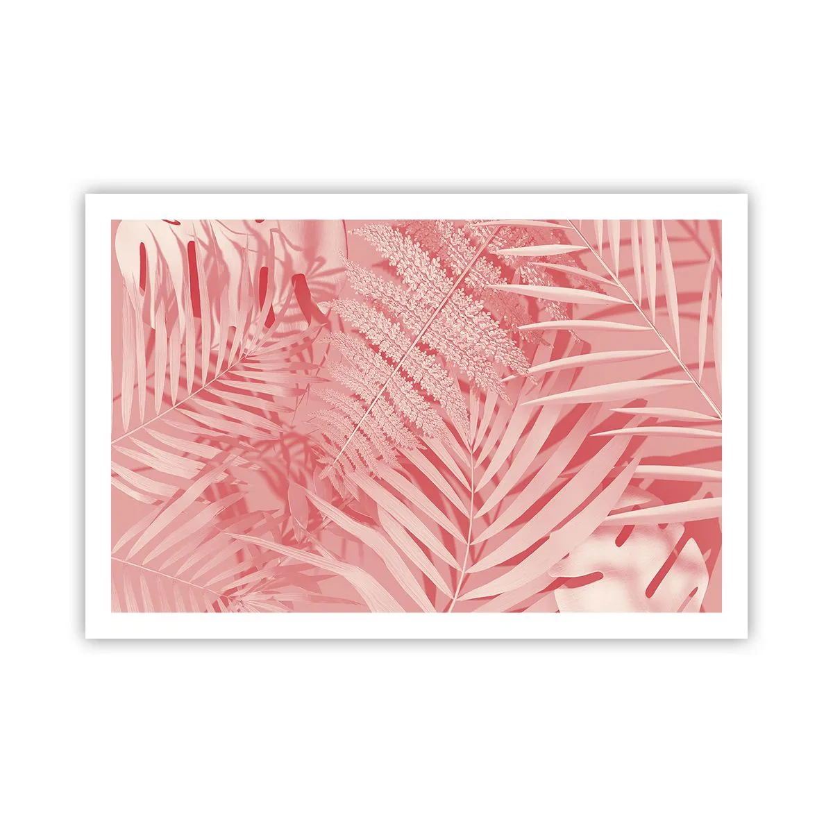 Plakat - Lyserødt koncept - 91x61 cm