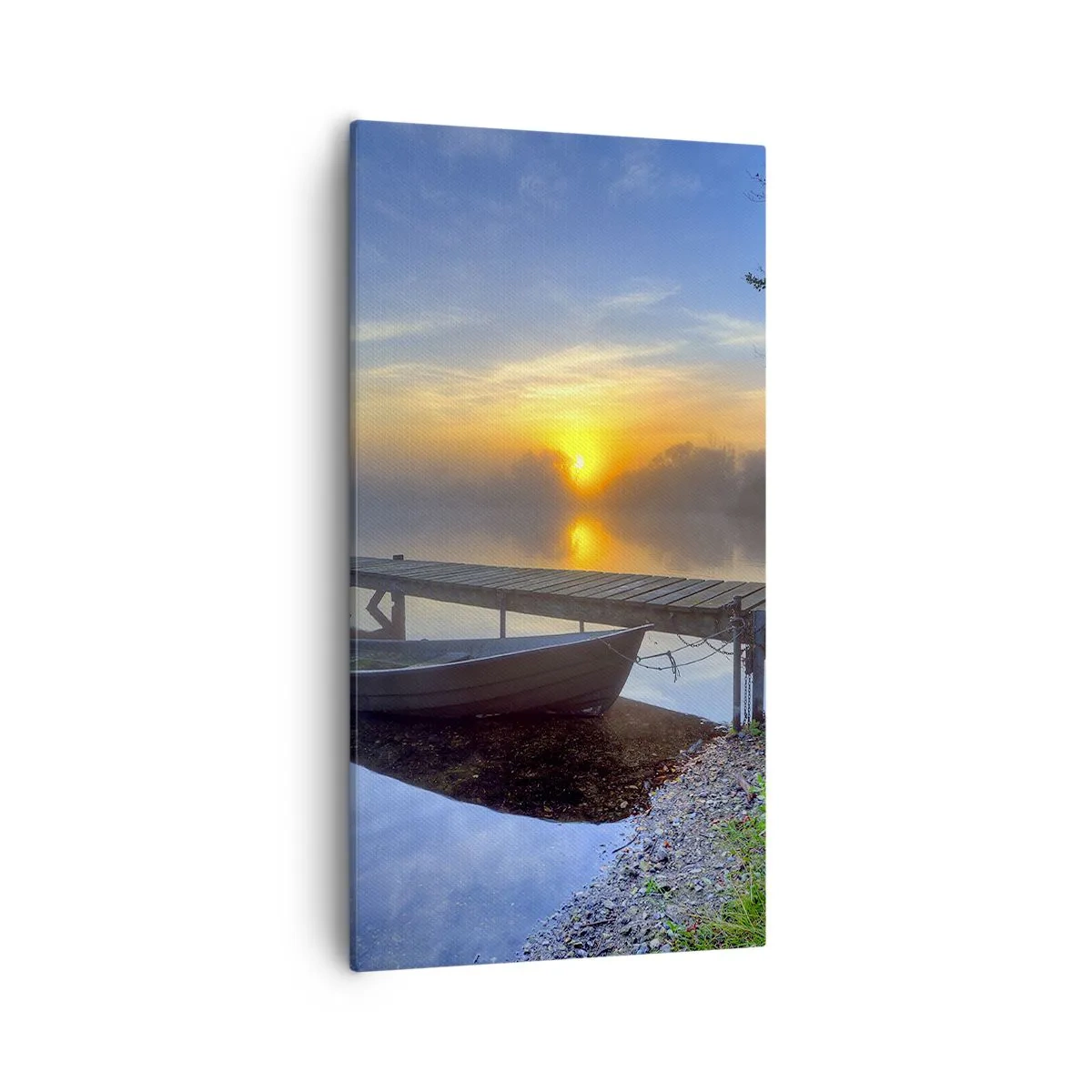 Lærredstryk - Billede på lærred - Hvordan det almindelige bliver til noget magisk - 55x100 cm