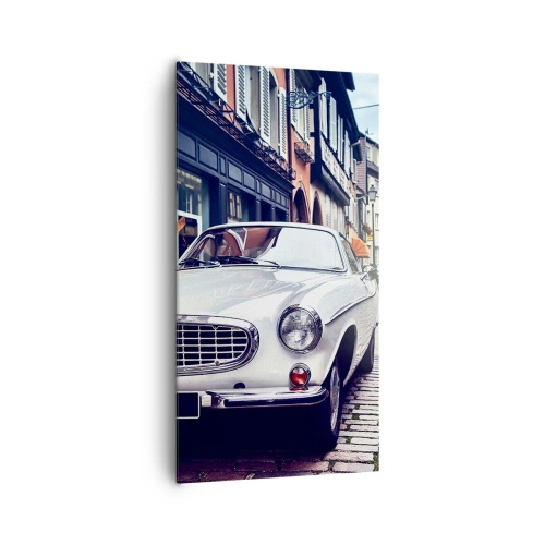 Lærredstryk - Billede på lærred - Fortiden er i dag - 65x120 cm