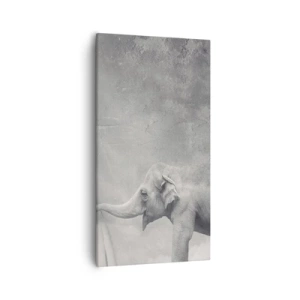 Lærredstryk - Billede på lærred - Afslør hemmeligheden - 55x100 cm