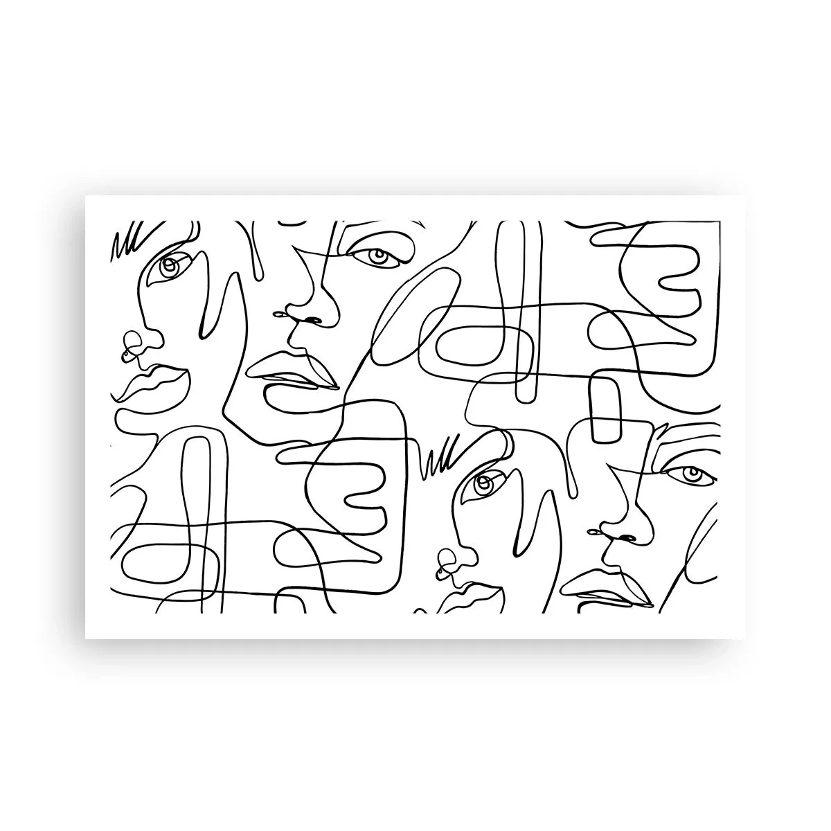 Plakat - I sammenfiltrede følelser - 91x61 cm