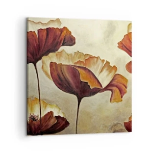 Lærredstryk - Billede på lærred - Marker - 60x60 cm