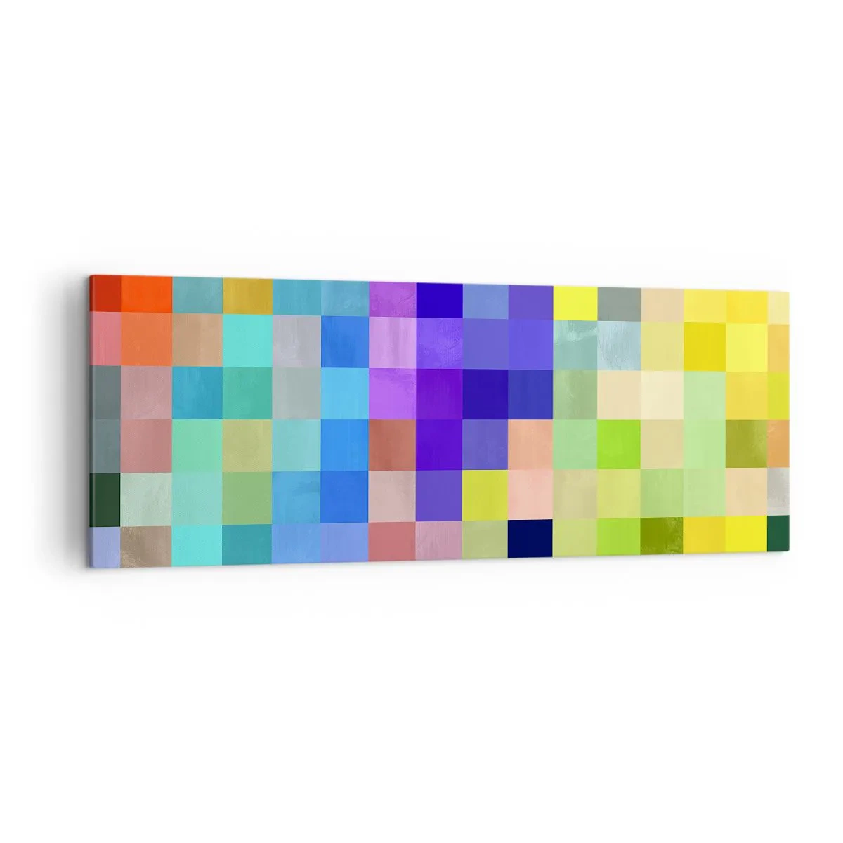 Lærredstryk - Billede på lærred - Alle er forskellige, alle er lige - 140x50 cm