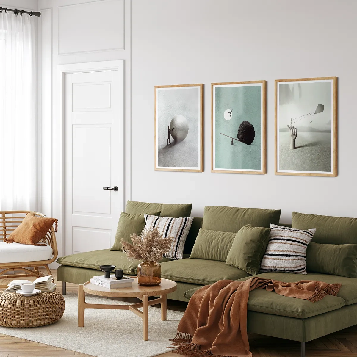 Hang in there - Inspiration til stuen