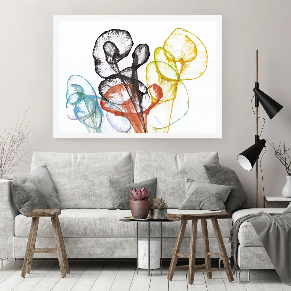 Plakat - Blomster med sjæl - 91x61 cm