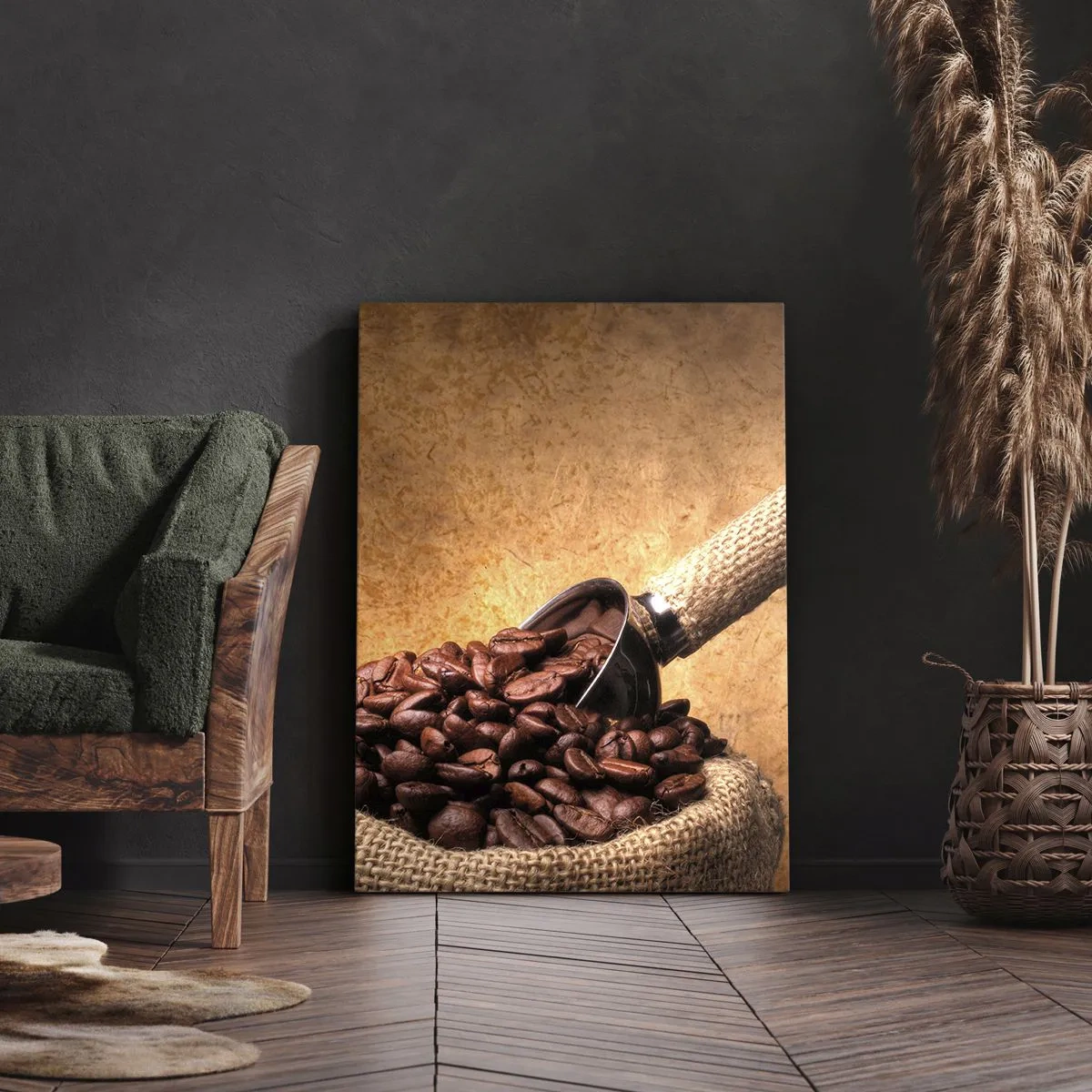 Lærredstryk - Billede på lærred - Ved smagsens kilde - 50x70 cm