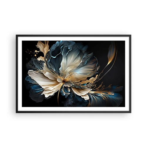 Plakat i sort ramme - Eventyrlig bregneblomst - 91x61 cm