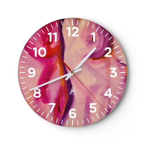 Vægur, Uret - En ode til kvindelighed - 30x30 cm