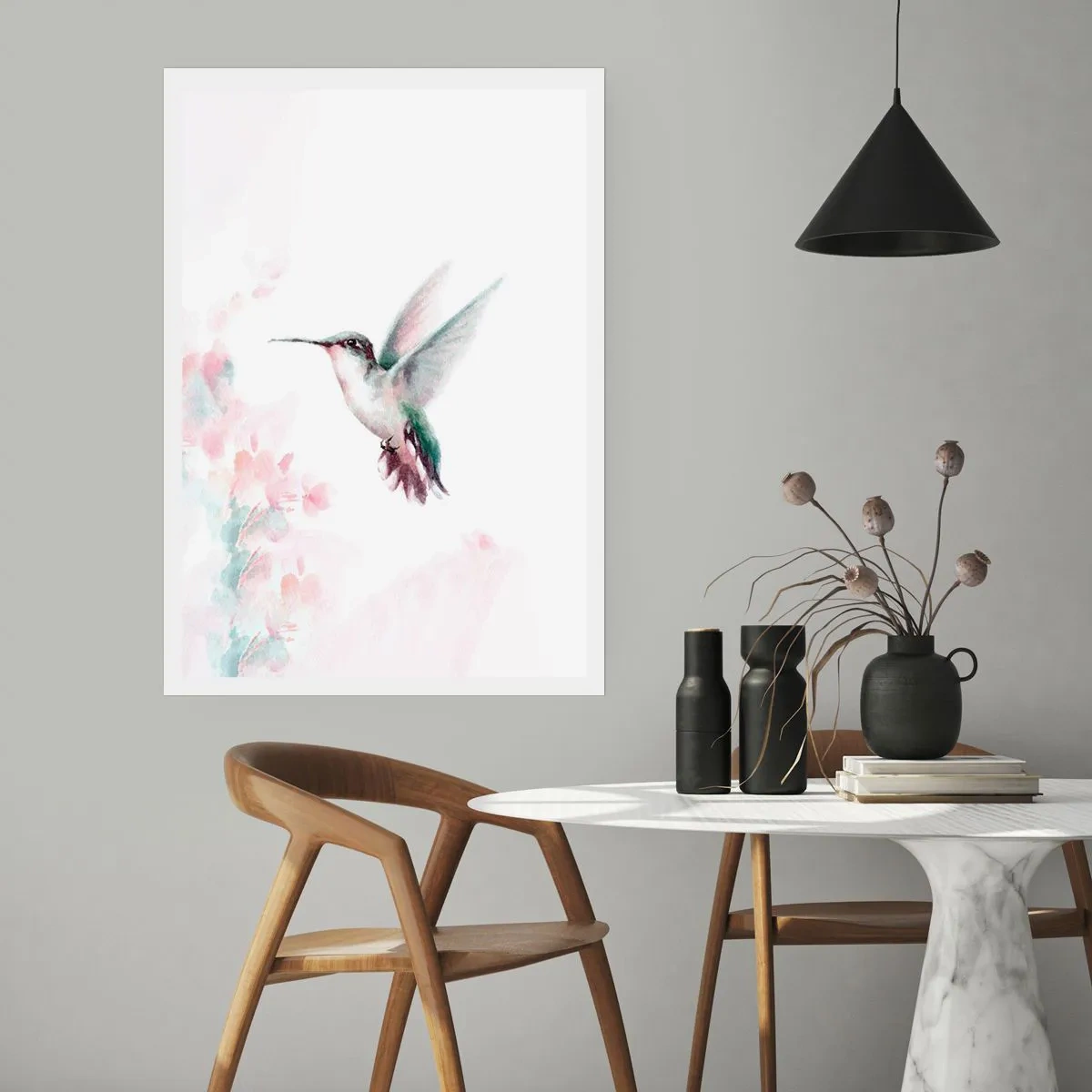 Plakat - Stoppet i flagren - 70x100 cm