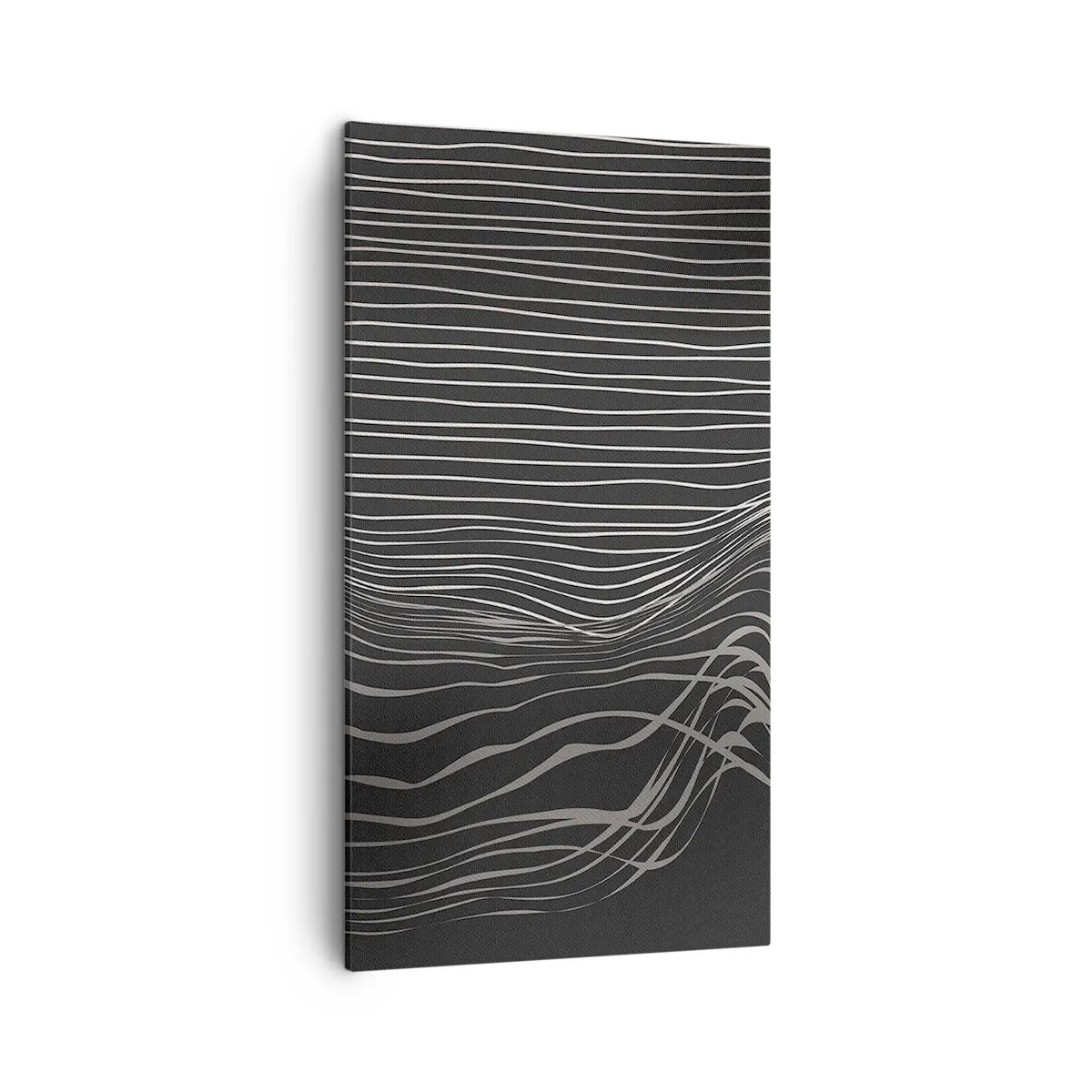 Lærredstryk - Billede på lærred - Rytme og accent - 45x80 cm