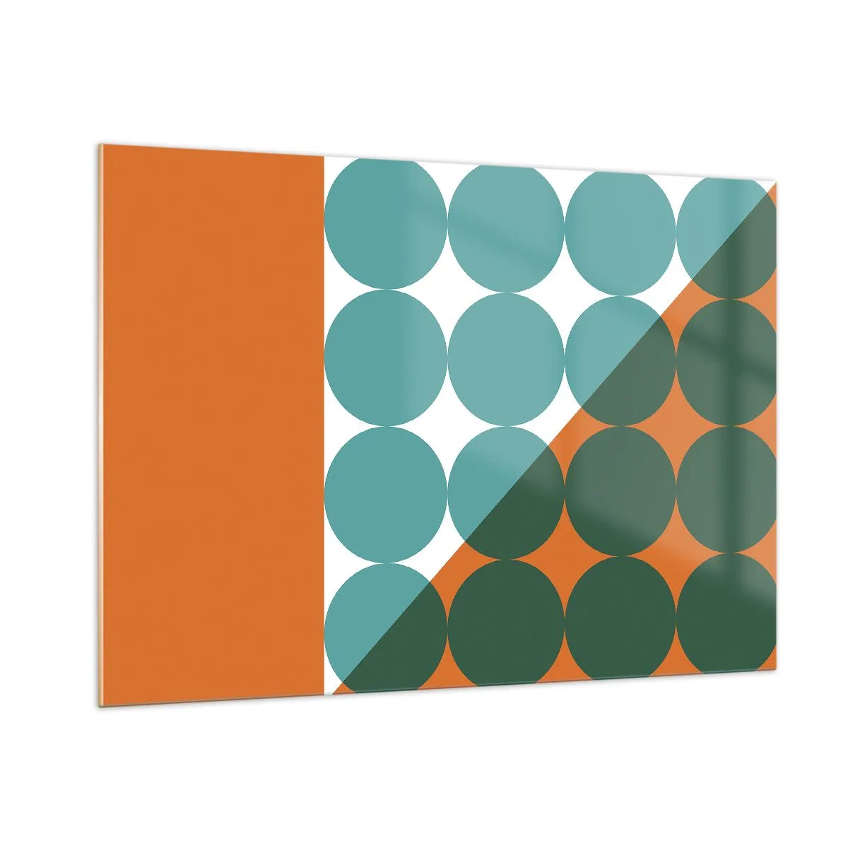 Billede på glas - Op og over - 100x70 cm