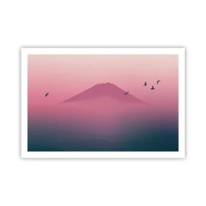 Plakat - Vandrer over skyerne - 91x61 cm