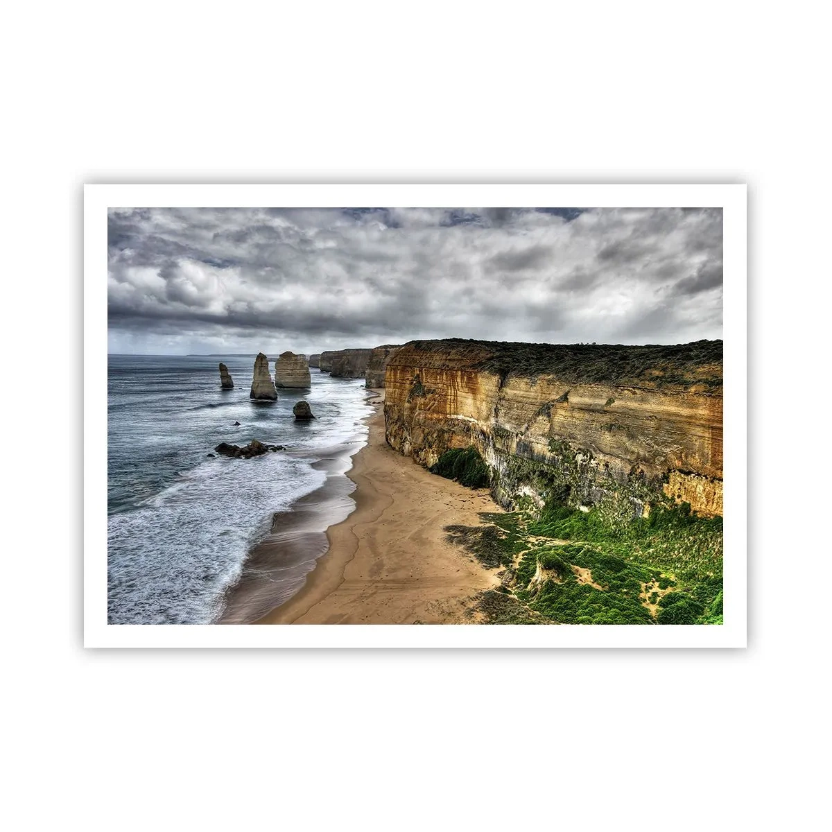 Plakat - Rå skønhed - 100x70 cm