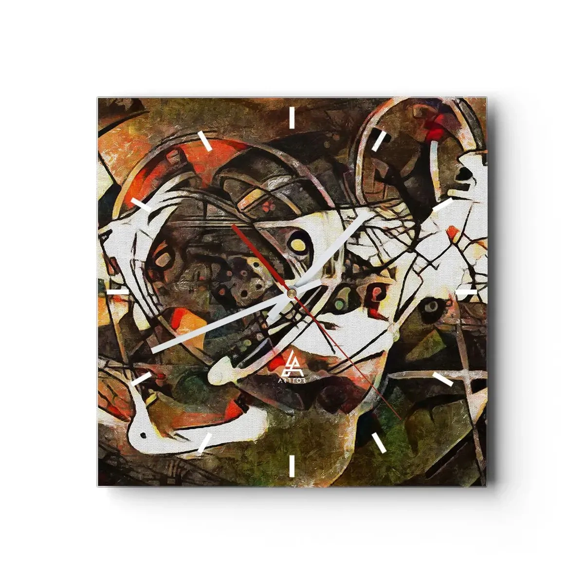 Vægur, Uret - Kan du høre bevægelse? - 30x30 cm