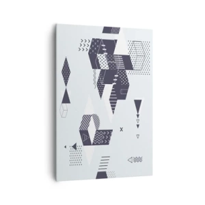 Lærredstryk - Billede på lærred - I matematikkens sjæl - 70x100 cm