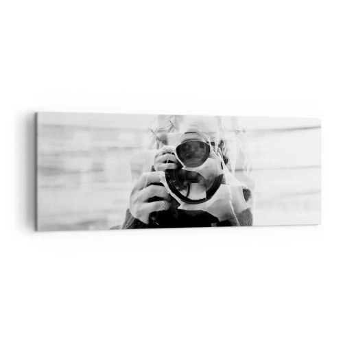 Lærredstryk - Billede på lærred - Skaber og materiale - 140x50 cm