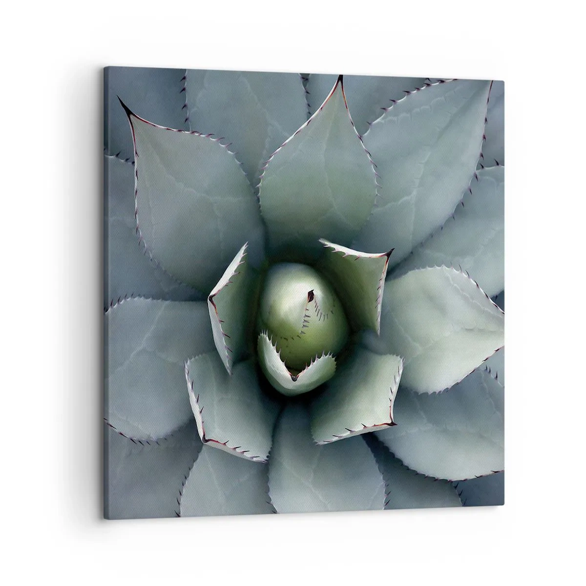 Lærredstryk - Billede på lærred - Lokkemad og advarsler - 50x50 cm