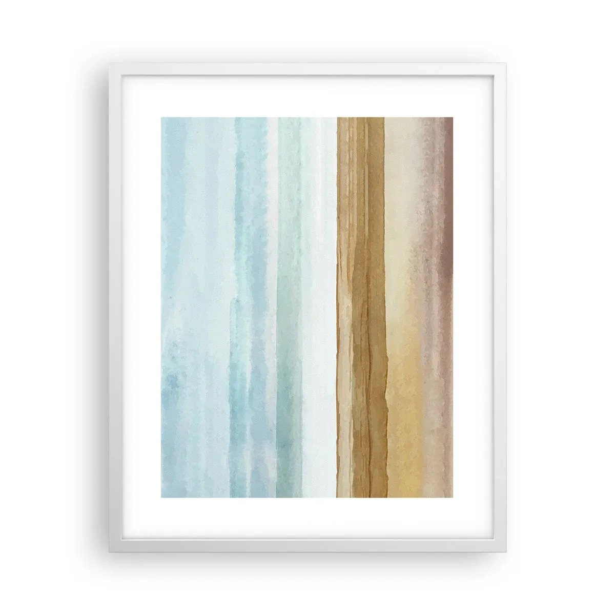 Plakat i hvid ramme - Trøst - 40x50 cm