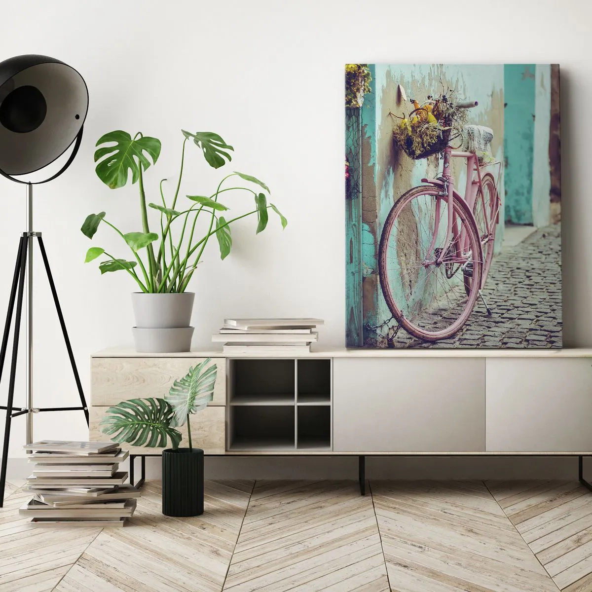 Lærredstryk - Billede på lærred - Jeg vender tilbage om lidt - 50x70 cm