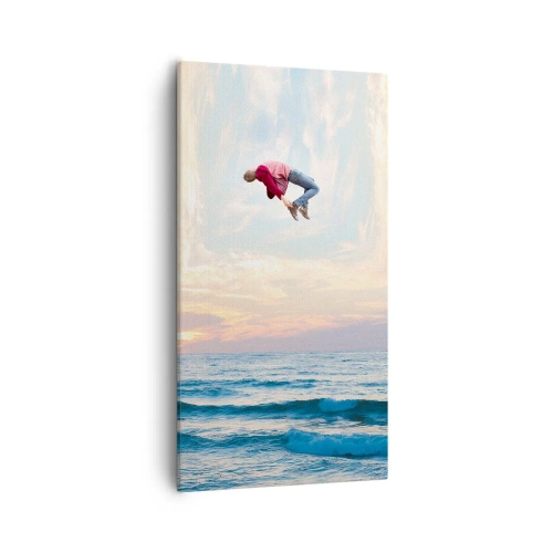 Lærredstryk - Billede på lærred - Til en anden dimension - 55x100 cm