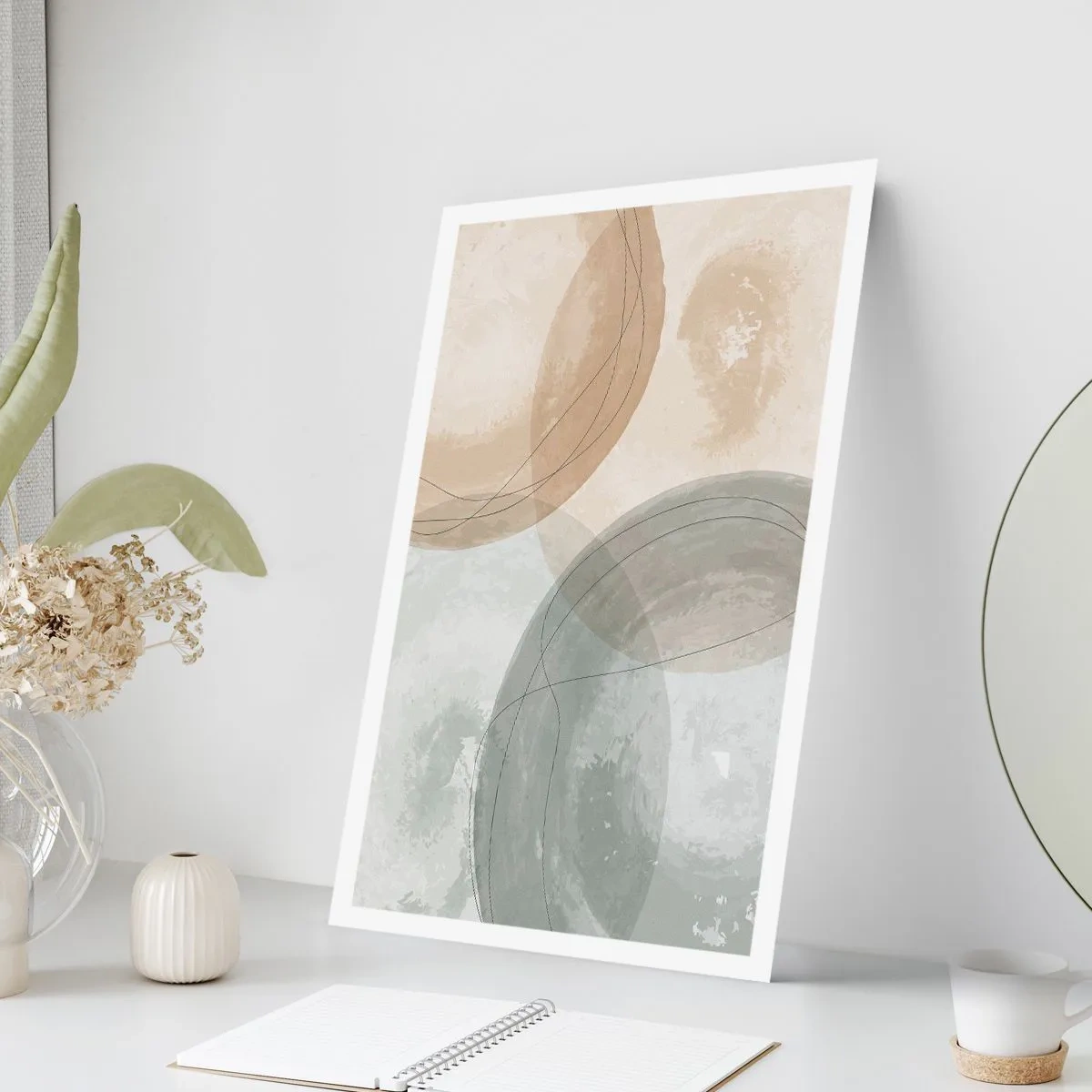 Plakat - Gennemtrængning af verdener - 30x40 cm