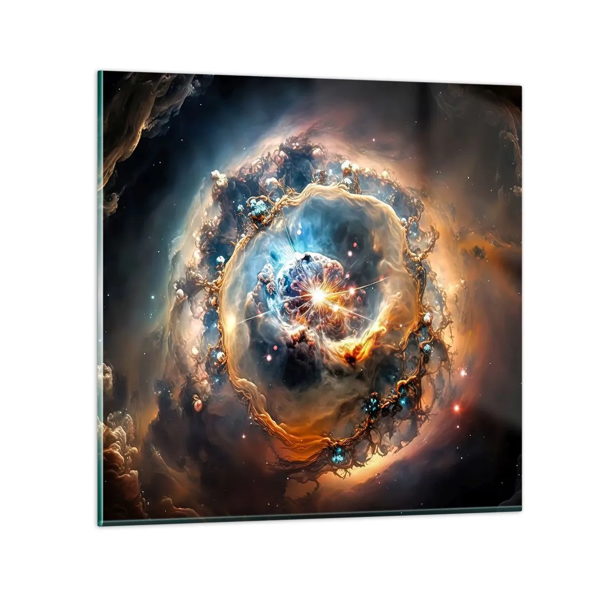 Billede på glas - Begyndelse - 30x30 cm