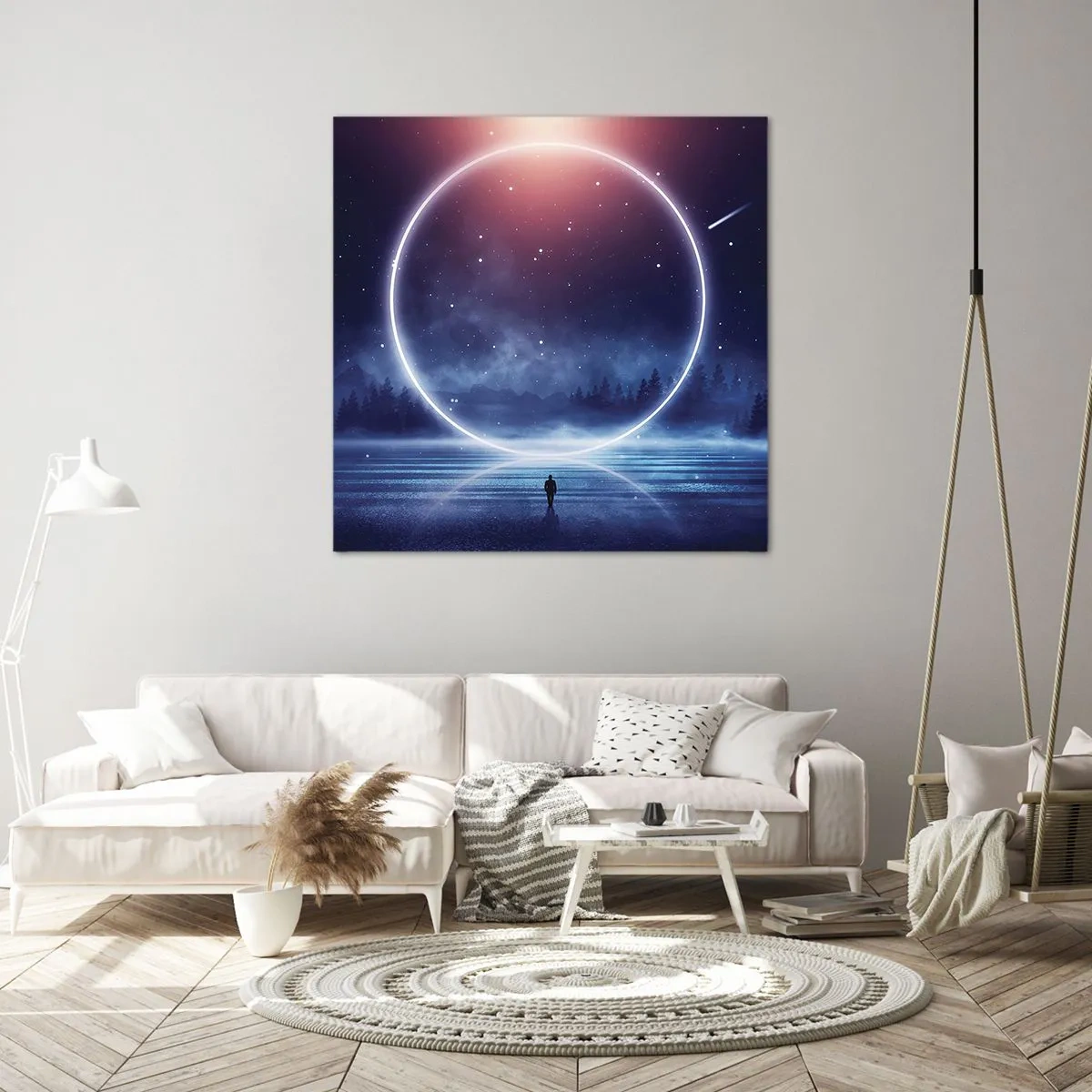 Lærredstryk - Billede på lærred - De er allerede her... - 70x70 cm