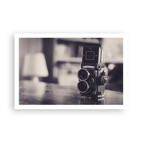 Plakat - Magien i et gammelt fotografi - 91x61 cm