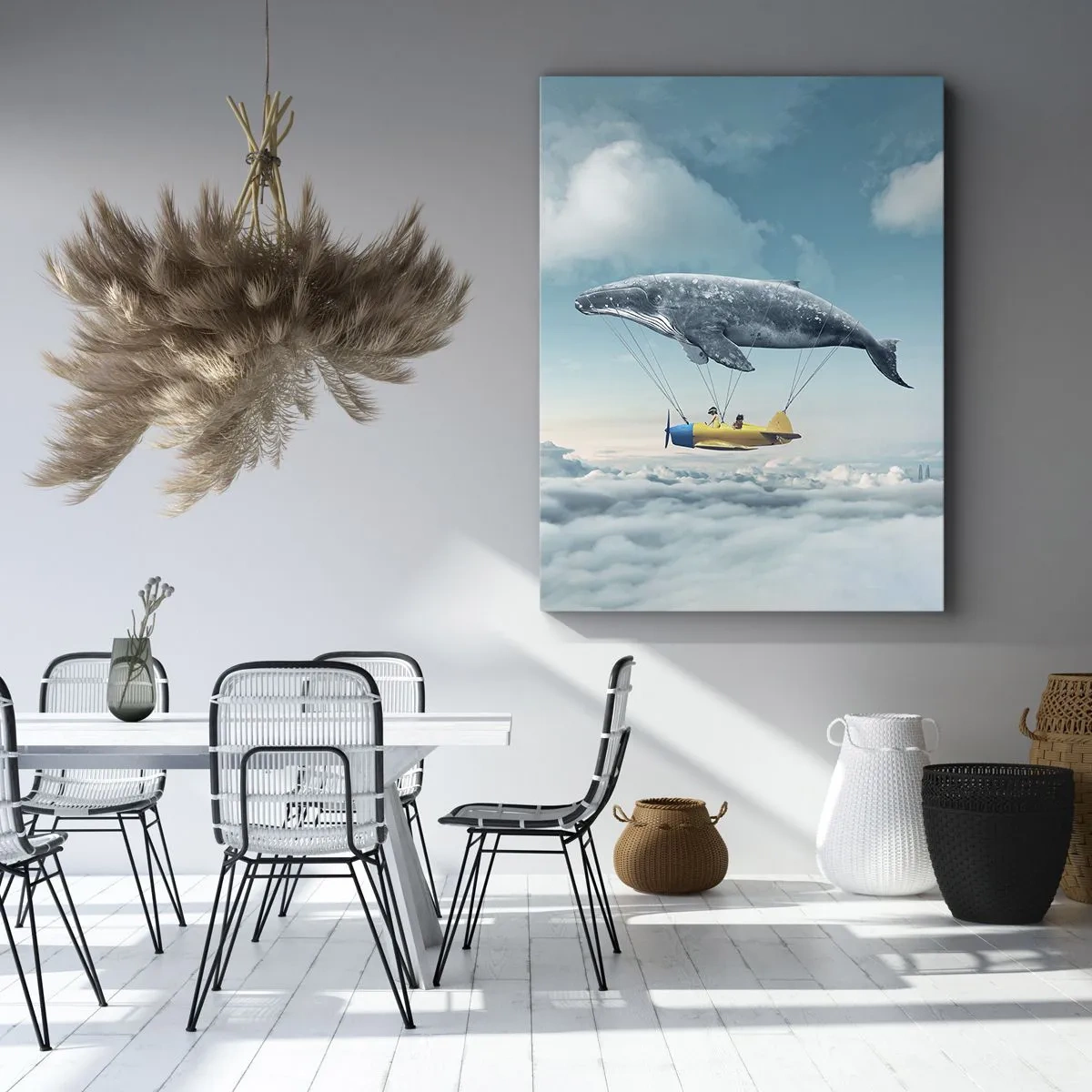 Lærredstryk - Billede på lærred - Hvorfor ikke? - 65x120 cm