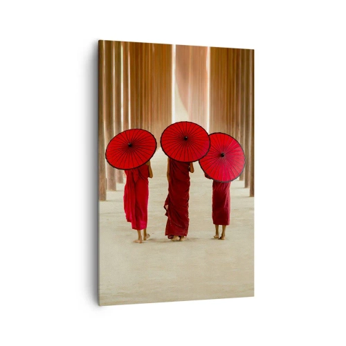 Lærredstryk - Billede på lærred - På vej til det rene land - 80x120 cm