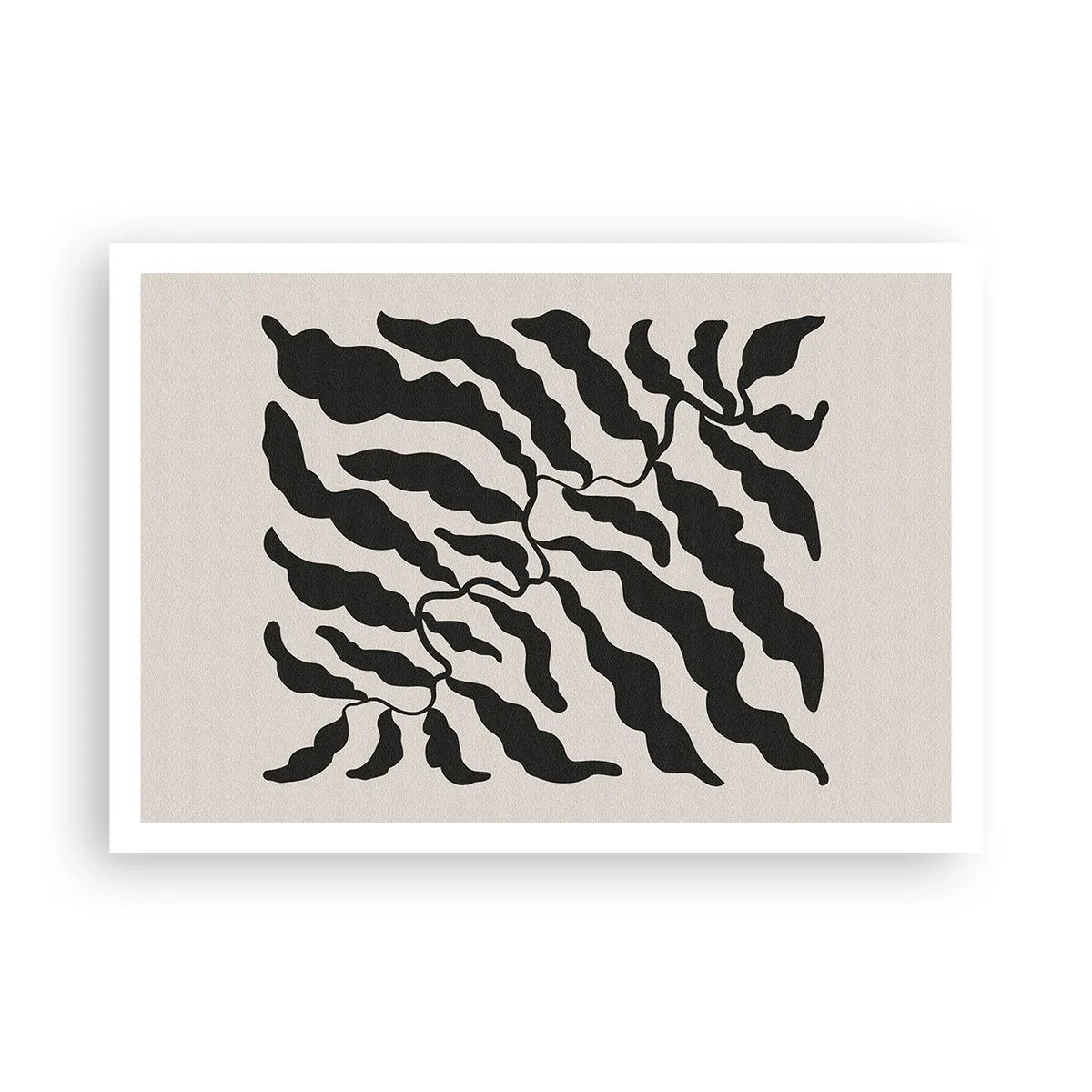 Plakat - En firkants natur - 100x70 cm