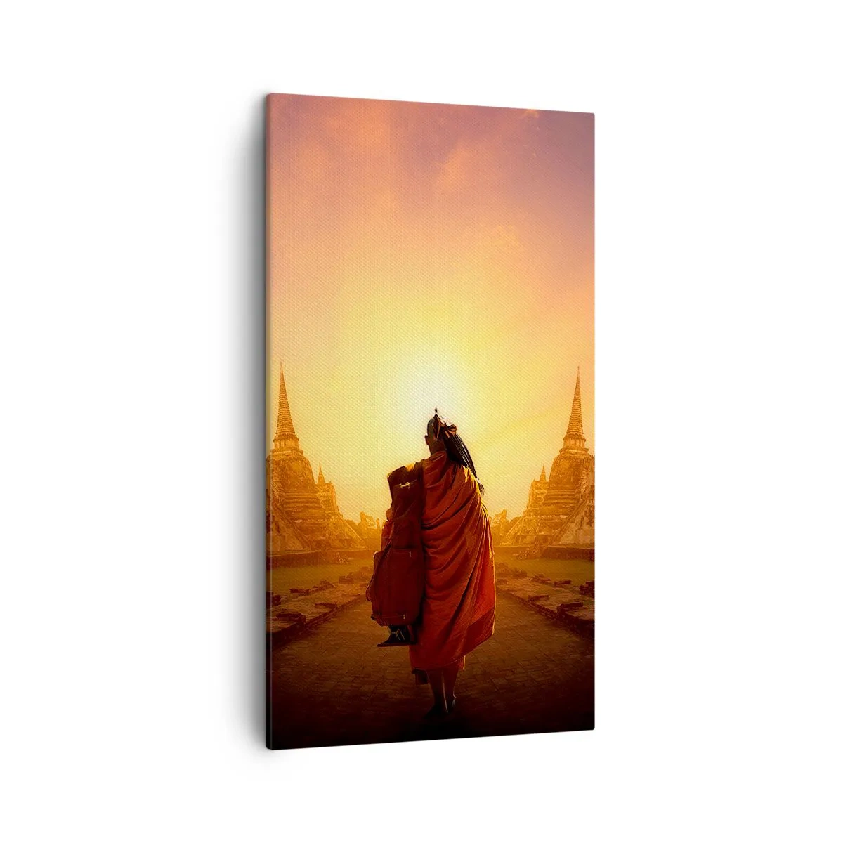 Lærredstryk - Billede på lærred - I fred for evigt - 45x80 cm