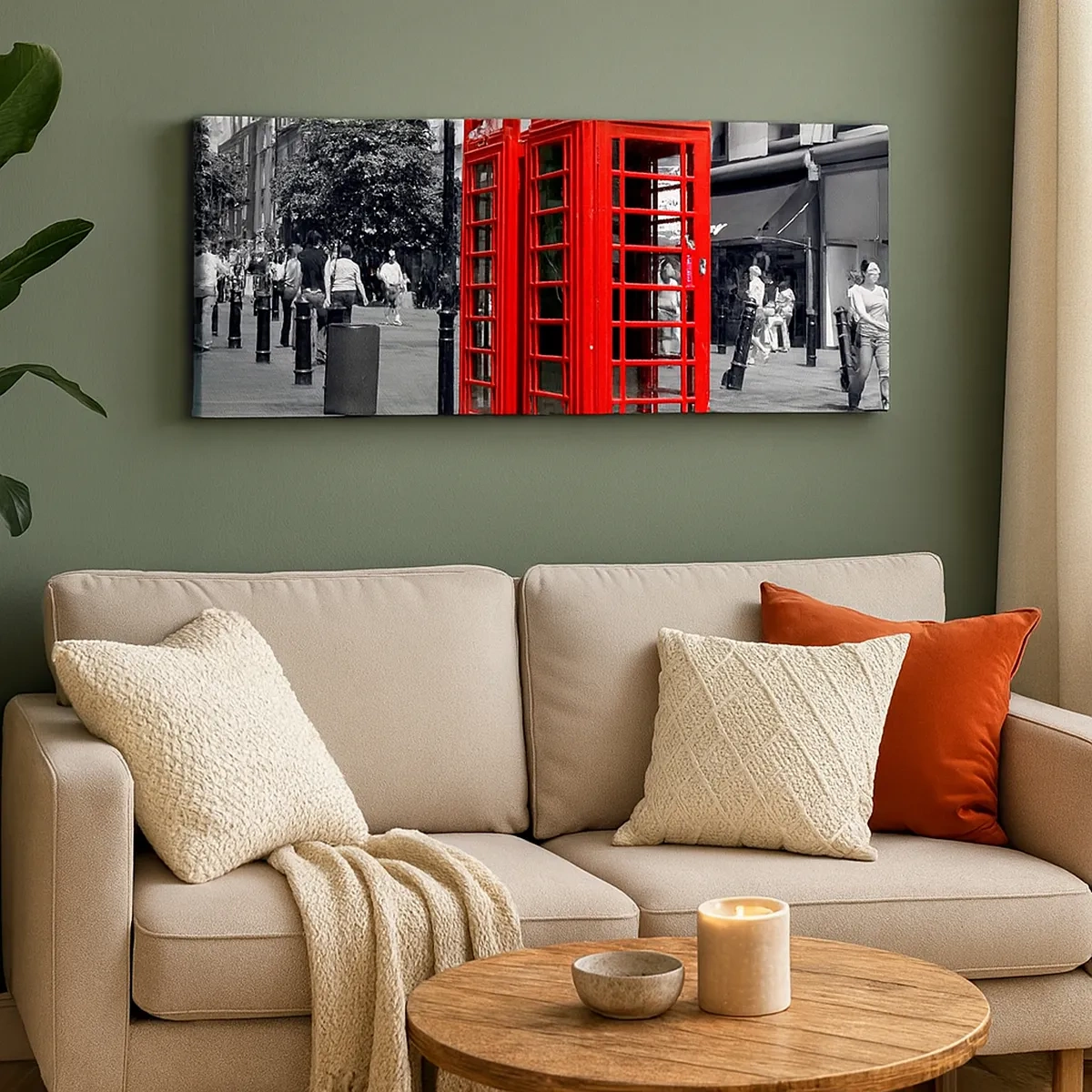 Lærredstryk - Billede på lærred - , - 30x30 cm